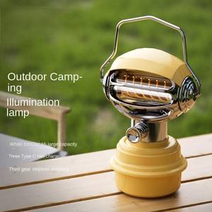 Lámpara LED de Camping Portátil, Recargable, de Aleación de Aluminio, Impermeable IP66, con Atenuación Continua y Pantalla Giratoria, 50000 Horas de Duración - Product Image 3