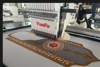 Machine à broder à tête unique 12 aiguilles YunFu pour vêtements africains Agbada – Fournisseur en gros pour usines textiles