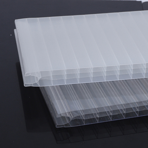 <span class=keywords><strong>Plaque</strong></span> alvéolaire en <span class=keywords><strong>polycarbonate</strong></span> commercial pour auvents de fenêtre, panneau de toiture double paroi transparent, découpe sur mesure, fournisseur en gros - Product Image 5