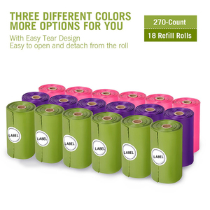 ถุงเก็บอุจจาระสุนัขแบบรีฟิล Earth Friendly 18 ม้วน 270 ชิ้น - Product Image 2