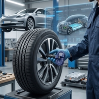 Sensor TPMS Inalámbrico Tesla para Model X y Model S, Compatible con el Sistema de Monitoreo de Presión de Neumáticos OEM para Vehículos Posteriores a 2021