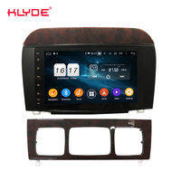 Autoradio Android pour Classe S W220 - Lecteur multimédia avec CarPlay et Android Auto sans fil, prise en charge de l'amplificateur, DSP, 4G LTE