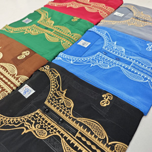 ثوب فاخر من نسيج كوشيبو للرجال على الطراز المغربي الأصيل الفلسطيني إيكاف جبة إسلامي للرجال المسلمين - Product Image 5