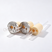 Nouvelle conception – Bec verseur conique en plastique à taille adaptative pour liquides, huiles et vin
