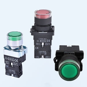 Interrupteur à bouton en plastique et aluminium 10A, pièce de rechange fiable pour les boutons poussoirs usés dans un boîtier en plastique - Product Image 4