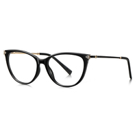 LS235 Nouvelles Lunettes Anti-Lumière Bleue pour Femmes, Monture Œil de Chat Personnalisable, Verres Photochromiques sur Ordonnance, Tendance 2025
