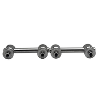 Multi-size High Quality Aluminum Tom Snare Lug Drum Twin Ball Tension Tube Lugs Parts 50MM