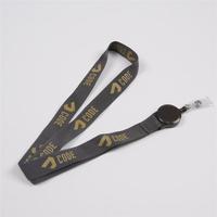 CH Wholesale Sublimation Printing Polyester Lanyards With Logo Custom Certification Keychain OEM ODM ECO Promotion Event Gifts