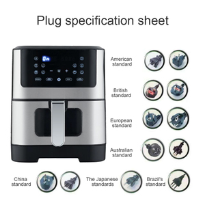 Fabrika fiyat tencere 8L 6L 5L en 15L buharlı hava fritöz fırın dijital fırın restoran ticari hava fritöz - Product Image 5