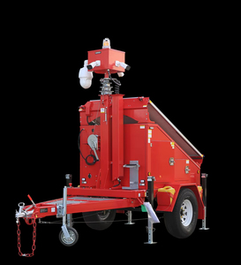 Système d'énergie mobile sur remorque à mât de 18 m, alimenté par générateur solaire MPPT à ions lithium, pour usage industriel, personnalisable en gros - Product Image 5