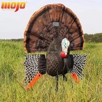 MOJO Outdoors Scoot-N-Shoot Max 3D, leurre réaliste, durable et convivial pour la chasse au dinde