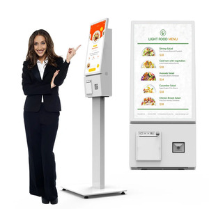 Kiosco de Autoservicio de 21.5 Pulgadas con Sistema Android/Windows para Pedidos y Pagos, con Impresora de 80mm, Kiosco Personalizado para Pedidos - Product Image 3