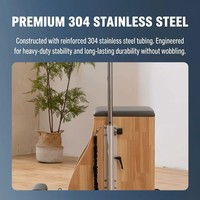 Chaise de Pilates professionnelle multifonctionnelle Wunda pour l'équilibre et la musculation – Équipement de fitness pour studio