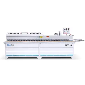 MY10 Bevel automatic wood edge banding machine price for pvc mdf edge bander woodworking machinery trimmer machine with premilli