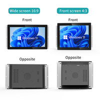 Monitor de Pantalla Táctil TFT de Marco Abierto Compatible con Sistemas Operativos Windows, Android y Linux, Panel Industrial Integrado Resistente al Agua