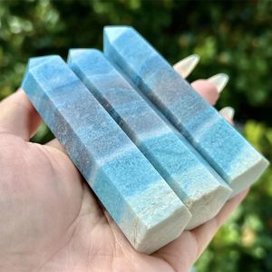 Torre de Cristal de Trolleita Pulida de Alta Calidad al por Mayor, Artesanía de Cristal de Piedra Natural para Decoración y Sanación - Product Image 4