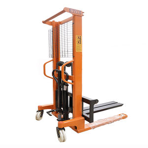 Apilador Eléctrico Manual de Palés Hidráulico/Montacargas de Control Manual 1000kg 2000kg 3000kg - Product Image 1