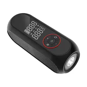 Small size handhold quality LED signal light torch equipped battery digital display digital car air pump car tyre