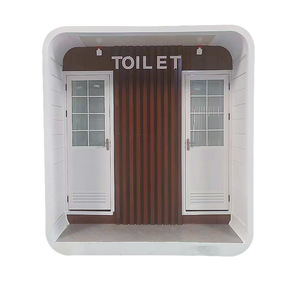 ห้องน้ำพลาสติกแบบพกพา ดีไซน์ทันสมัย สำหรับสถานที่ท่องเที่ยว ติดตั้งง่าย - Product Image 1
