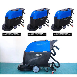 Nettoyeur de sols SC50D, réservoir de 40 L, brosse 210 tr/min, type poussé, pour supermarchés, centres commerciaux, usines - Product Image 2