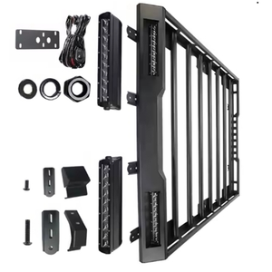 Portaequipajes de aluminio para Suzuki, accesorios para techo de coche, 5 puertas, Jimny Jc74 <span class=keywords><strong>2023</strong></span> +, abrazadera para techo de coche - Product Image 4