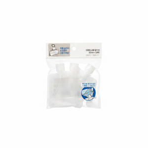 <b>Slim</b> Pouch Container 50ml X 3 for Toiletries Bag <b>Storage</b> - Product Image 2