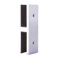 Système de balustrade en verre en acier inoxydable Aleader 180 avec doubles pinces pour escalier extérieur, design moderne, villa, salle de bain, durable, usage domestique
