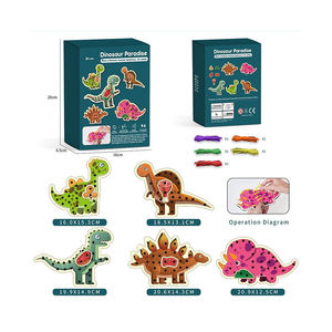 Juguetes de <span class=keywords><strong>dinosaurios</strong></span> para armar con hilo, hazlo tú mismo, para niños - Product Image 6