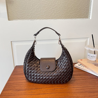 Sac fourre-tout tissé tendance européen et américain, sac à bandoulière de luxe de haute qualité pour femmes