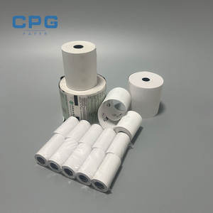 Papel para Cajas Registradoras de 48 g/m², Libre de BPA, 57 x 13 mm, 80 x 80 mm, Rollos de Papel Térmico para Impresoras POS/ATM, Venta al Por Mayor del Fabricante - Product Image 1