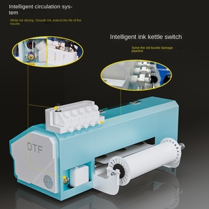 A3 Trắng Máy In Phun Tốc Độ Cao Máy Tính Để Bàn Phẳng Truyền Nhiệt Kỹ Thuật Số Máy In Cho Hàng May Mặc T-Shirts 35Cm Dtf - Product Image 2