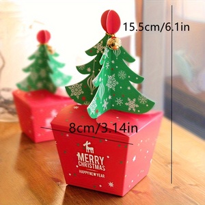 Árbol <span class=keywords><strong>de</strong></span> Navidad Caja <span class=keywords><strong>de</strong></span> manzanas Caja <span class=keywords><strong>de</strong></span> <span class=keywords><strong>frutas</strong></span> <span class=keywords><strong>de</strong></span> Navidad <span class=keywords><strong>Pastel</strong></span> <span class=keywords><strong>de</strong></span> dulces 3-D Árbol <span class=keywords><strong>de</strong></span> Navidad Embalaje <span class=keywords><strong>de</strong></span> regalo Caja <span class=keywords><strong>de</strong></span> papel plegable - Product Image 4