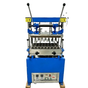 Machine à gaufres manuelle multifonctionnelle pour cornets de crème glacée, différents moules, 2 à 60 pièces, appareil commercial pour gaufrettes comestibles - Product Image 1