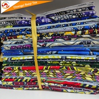 Tissu en Coton Double Face Imprimé Wax Africain Ankara en Gros pour Textile de Maison