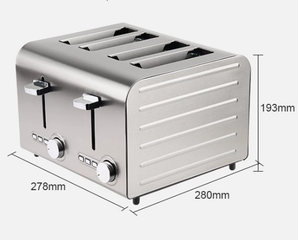 ANDUUK <span class=keywords><strong>Grille</strong></span>-<span class=keywords><strong>pain</strong></span> commercial 2/4/6 tranches, chauffe-sandwich électrique, machine à sandwichs barbecue - Product Image 3