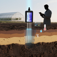Capteur d'humidité du sol pour équipement de surveillance agricole RS485 4-20mA Courant 0-5V 0-10V Sortie analogique LORA LORAWAN WIFI 4G