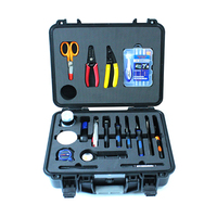 Kit d'outils de construction de câbles à fibres optiques SURFIBER 19-en-1, 19 pièces