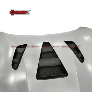 ชุดแต่งตัวถังรถยนต์คาร์บอนไฟเบอร์แห้งคุณภาพเยี่ยมสไตล์ Challenge สำหรับ Ferrari 488 กันชนหน้า-หลัง สเกิร์ตข้าง - Product Image 5