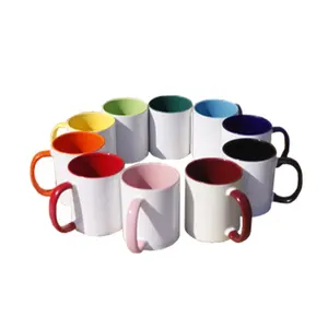 カラーキング11オンス昇華高品質マグカップ色を変えるマグカップ印刷可能なコーヒー/紅茶/ミルクマグ