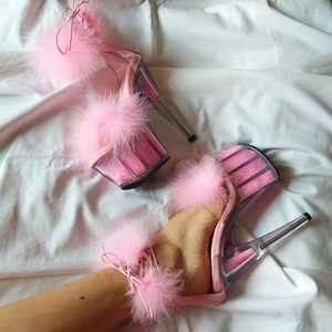 Sandales de fête sexy et moelleuses pour femmes en gros, chaussures de danse exotiques de 7 pouces, chaussures de <span class=keywords><strong>pole</strong></span> <span class=keywords><strong>dance</strong></span> pour femmes, chaussures de strip-tease et chaussures de sexe pour le lit - Product Image 3