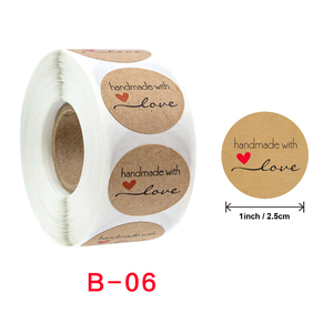 กาวขอบคุณสั่งซื้อสติกเกอร์ที่มีไอคอนความ<span class=keywords><strong>รัก</strong></span>ฉลากบรรจุภัณฑ์สำหรับผลิตภัณฑ์ในครัวเรือน - Product Image 4