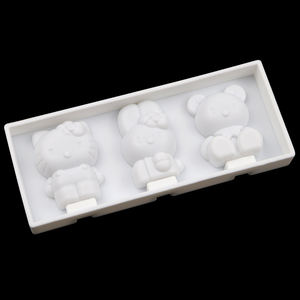 267 3 полости силиконовые формы в виде фруктового льда многоразовые формы для льда <span class=keywords><strong>Jello</strong></span> мультяшная Форма с крышкой и палочкой - Product Image 6