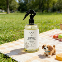 Desodorante Natural Seguro y Refrescante para Mascotas, Spray Eliminador de Olores para Perros de 500 ml