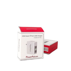 350g Cardboard Paper Box With Custom logo Skincare Packaging Box Electronic <b>Accessories</b> Products Packaging Box With Hanging Hole - Product Image 6