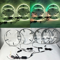 Loyo Top Vente Roue Lumière Anneau Rgb Couleur Cyclisme Flash Vélo Roue Signal D'avertissement Led Lumière Tubes Roue Lumières pour Tous Les Véhicules
