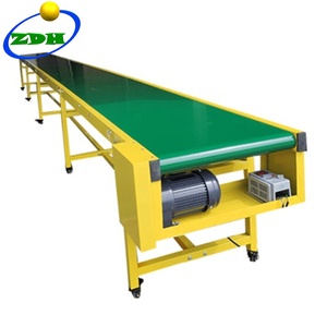 6 Inch Wide PVC Conveyor Belt Material - 10 Foot Length Black One Side Cover