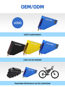 下管三角电池组 48V 52V 18650 锂电池组 BMS 适用于山地电动自行车 公路电动自行车 城市电动自行车 胖胎自行车 - Product Image 1