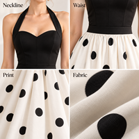 Robe longue personnalisée pour femme en satin imprimé, col halter, corsage structuré, jupe évasée froncée, robe de soirée formelle
