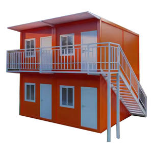 Ready Move 40 20 pies casa de contenedores extensible moderna prefabricada móvil 2,4 5 dormitorios Villa prefabricada Panel sándwich de acero - Product Image 6