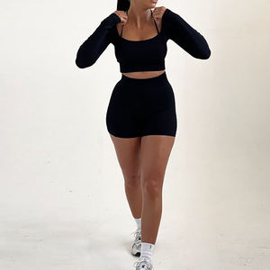 Trajes plisados personalizados <span class=keywords><strong>para</strong></span> otoño 2024 Tops <span class=keywords><strong>de</strong></span> solapa y conjuntos <span class=keywords><strong>de</strong></span> pantalones horizontales y <span class=keywords><strong>de</strong></span> pierna ancha en tallas grandes/ - Product Image 5